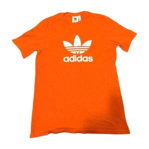 Adidas t-shirt Women's Size S Orange Short Sleeve